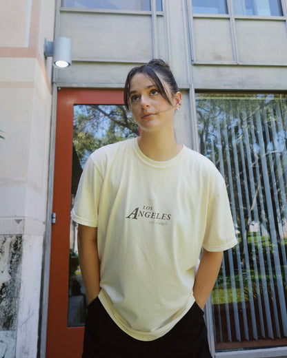 Los Angeles Neutral Comfort Colors Tee